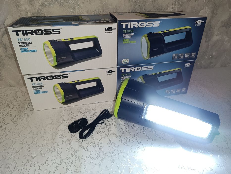 Акумуляторний ліхтар TIROSS TS1858
