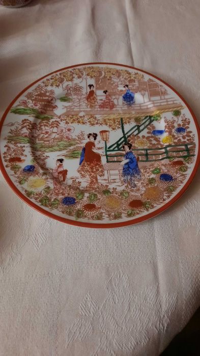 Serviço de loiça chinesa de chá e café