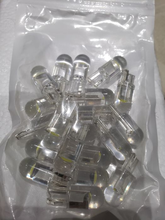 lampadas led T10 pack de 20 unidades