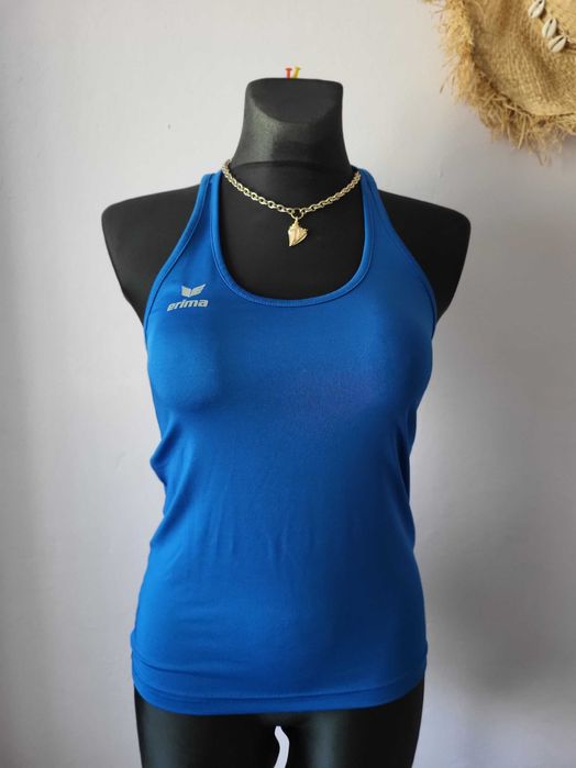 Niebieski sportowy top damski bokserka Erima 38