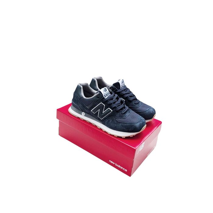 ТОП! Чоловічі кросівки New Balance 574 сині 41 42 43 44 45 46