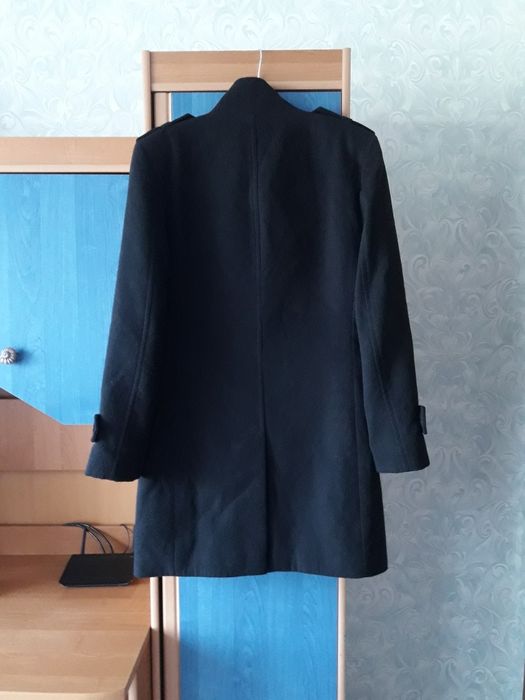 Тёплое шерстяное пальто на утеплителе, 46, Collezione