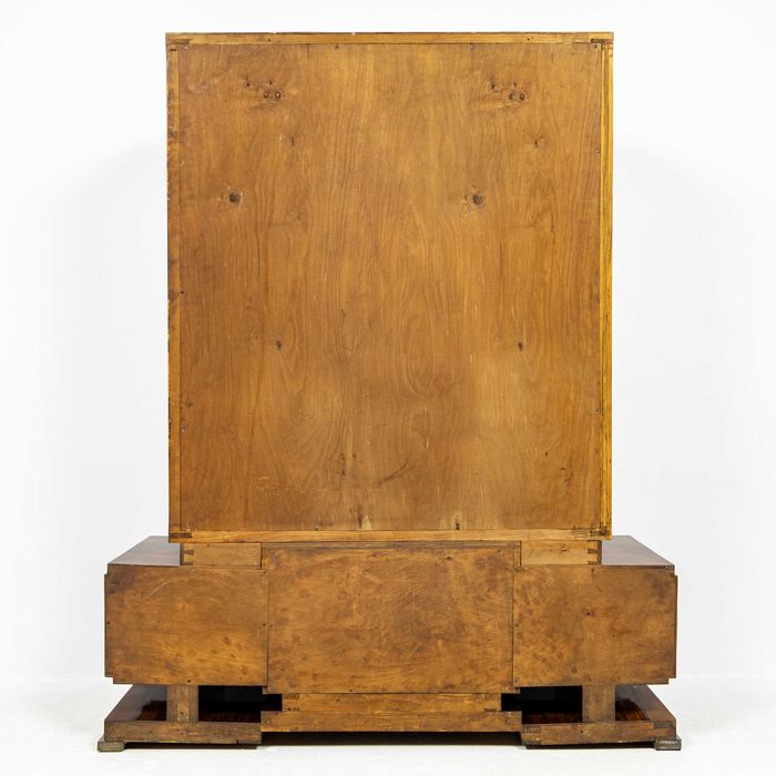 Serwantka Art Deco Kraków Witryna Orzech Palisander Mahoń Antyk Stara