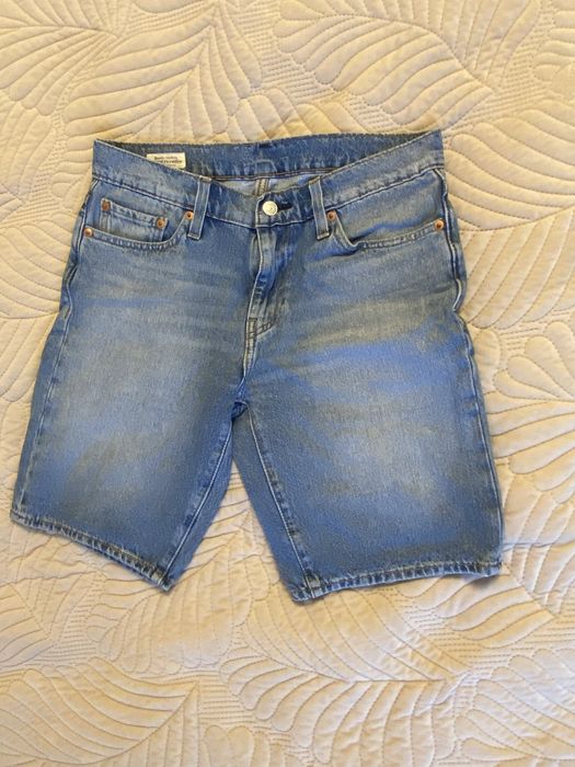 Шорти levi’s 501 w30 світло сині