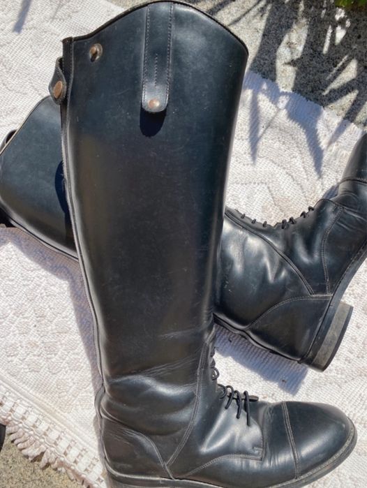 Botas equitação hipismo tamanho 39