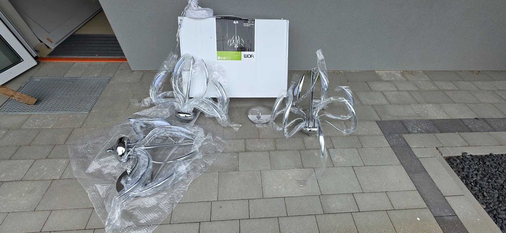 Lampa wisząca żyrandol hamilton