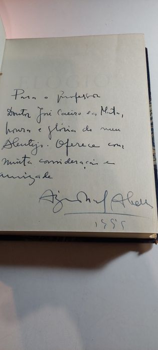 Elogio da Província - Azinhal Abelho (1ª edição, Assinado pelo autor)