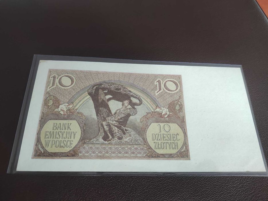 Banknot 10 zł 1940