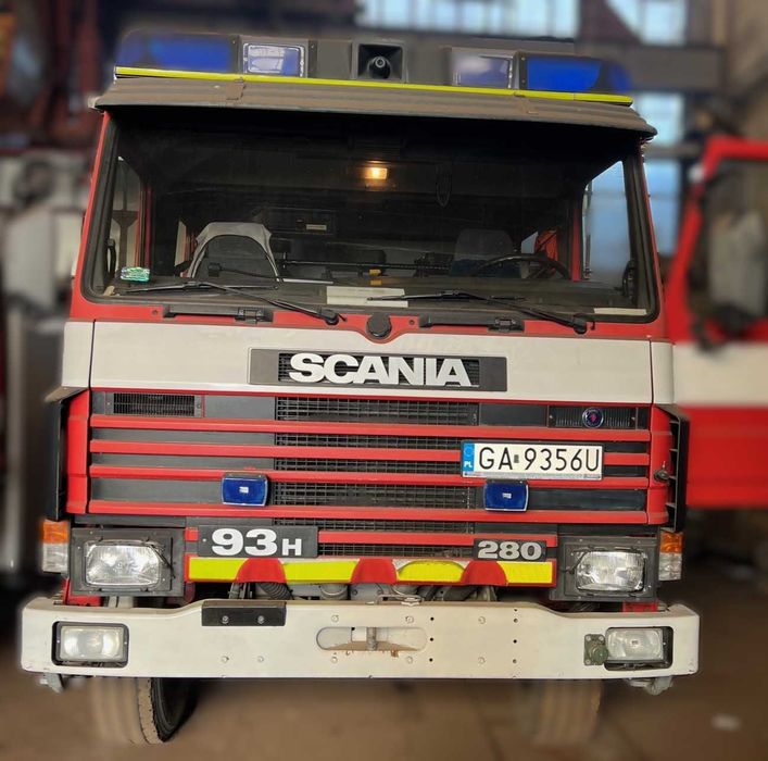Scania 93 Samochód specjalny pożarniczy