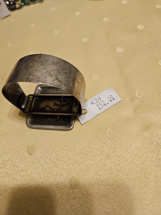 Bransoletka z pejzażem rozpinana , wyrób artystyczny nowy