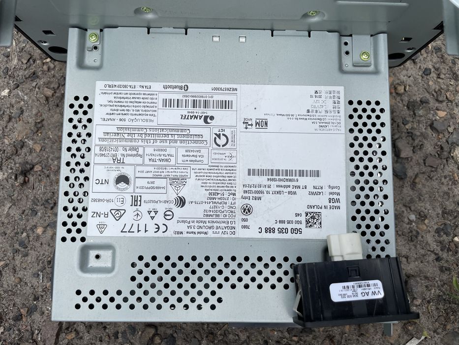 Магнітола golf 7