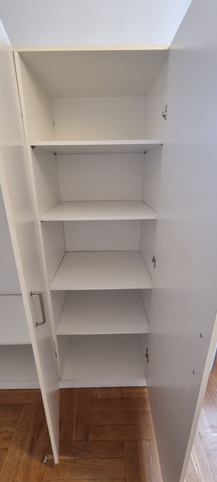 Szafa IKEA DOMBÅS 140x181 cm biała