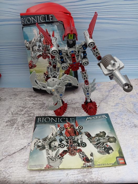 LEGO(Mistika) Bionicle 8689Toa Tahau,оригінал.