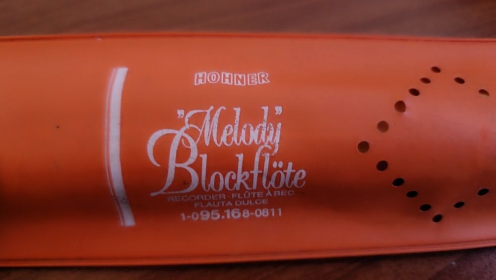 Flauta antiga anos 80