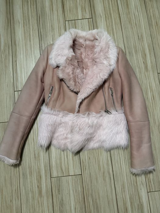 Натуральна дублянка, рожева дублянка, дублянка з овчини