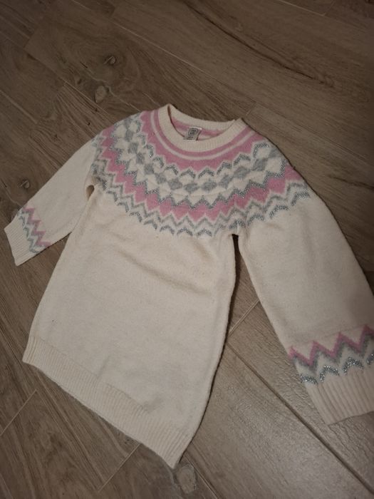 2x Swetry dla dziewczynki