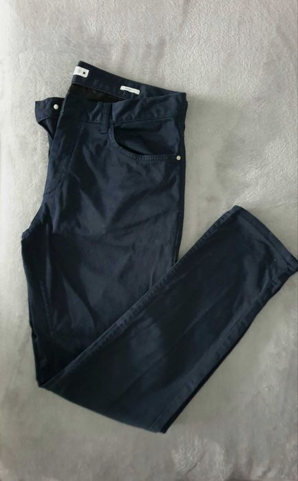 Grantowe spodnie ZARA Skinny Fit rozm. 42