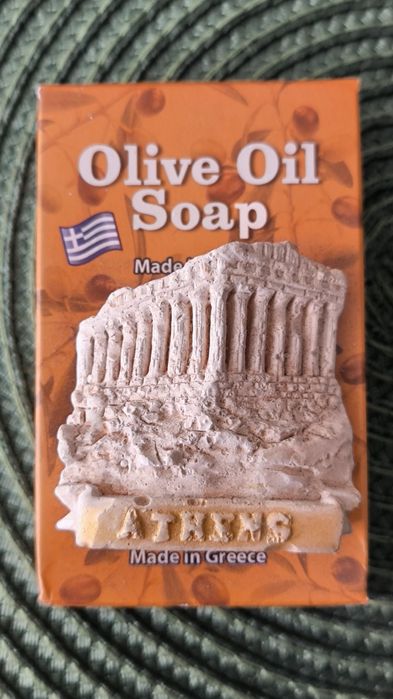 Nowy magnes na lodówkę Ateny Grecja + mydło
