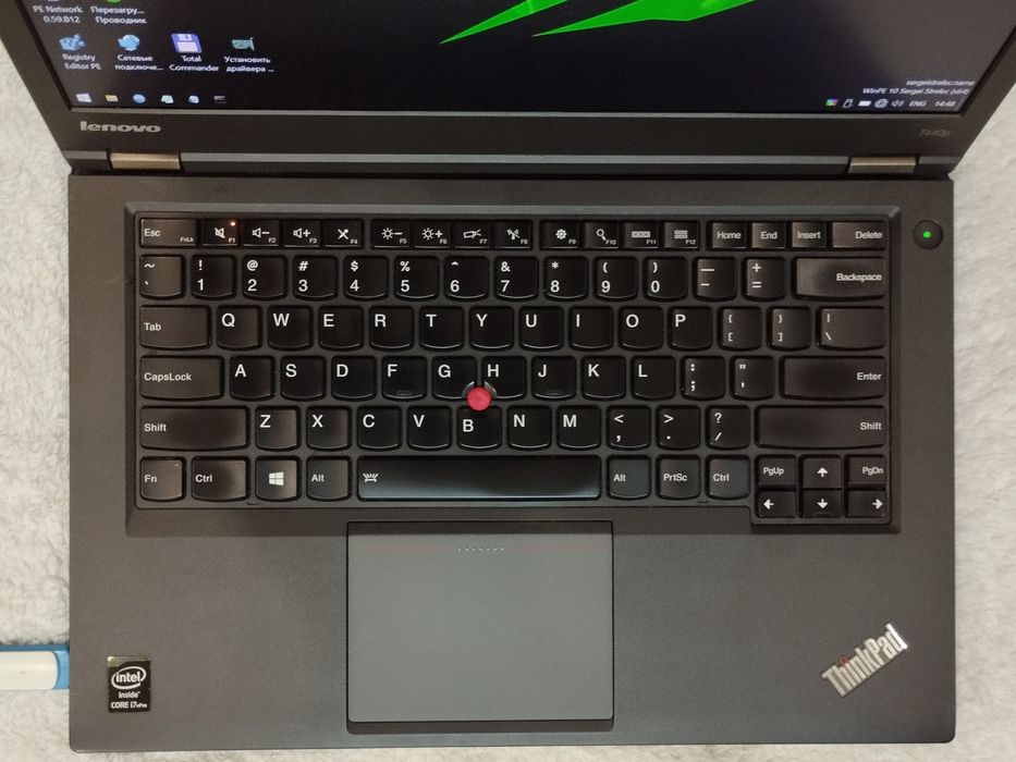 Игровой Lenovo T440p i7-4600 FHD IPS/GeForce gt730/8gb/HDD 500Gb/