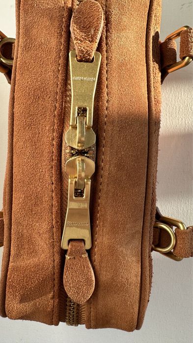 Torebka Miu Miu Brązowy Zamsz