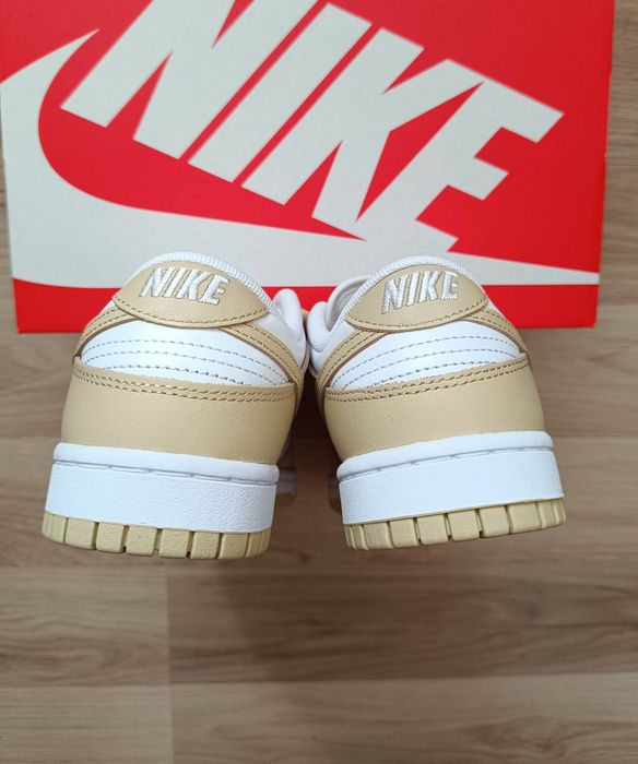 Buty damskie Nike Dunk Low Team Gold Beżowe r. 38,5