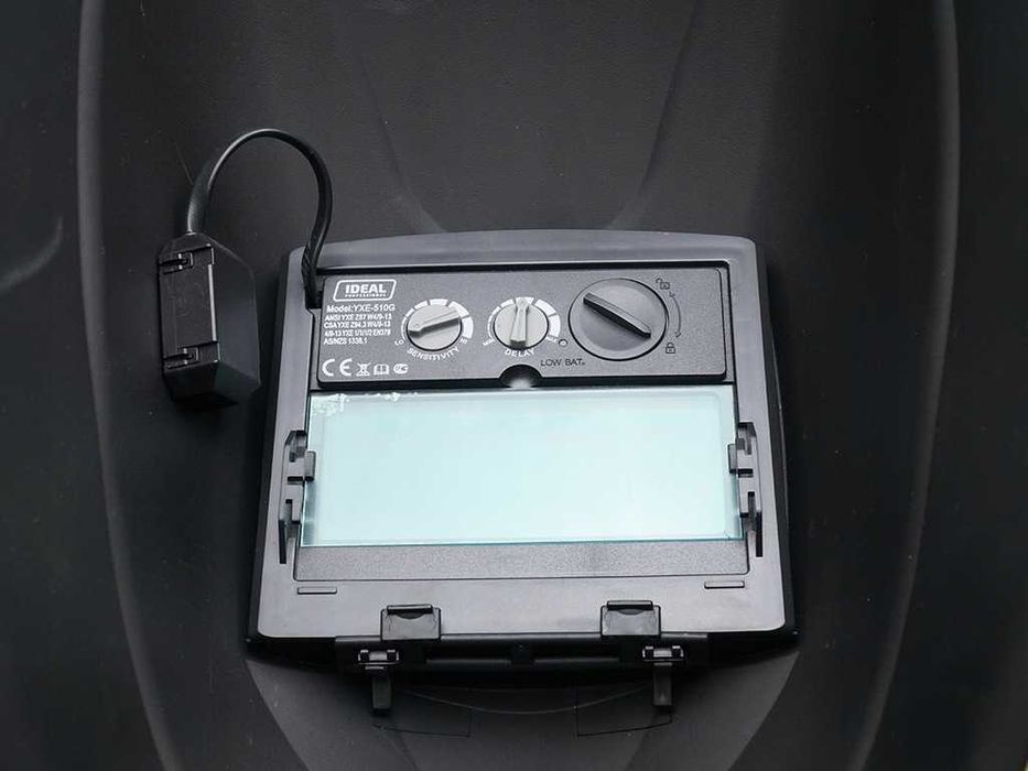 PRZYŁBICA samościemniająca MASKA spawalnicza LCD