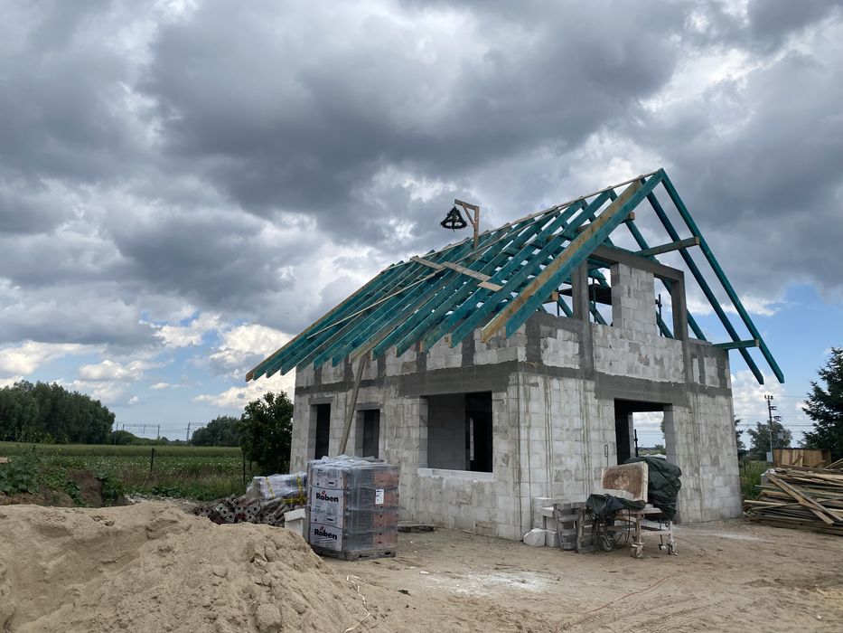 Cieśla ,Ciesielstwo,Więźba ,Dach