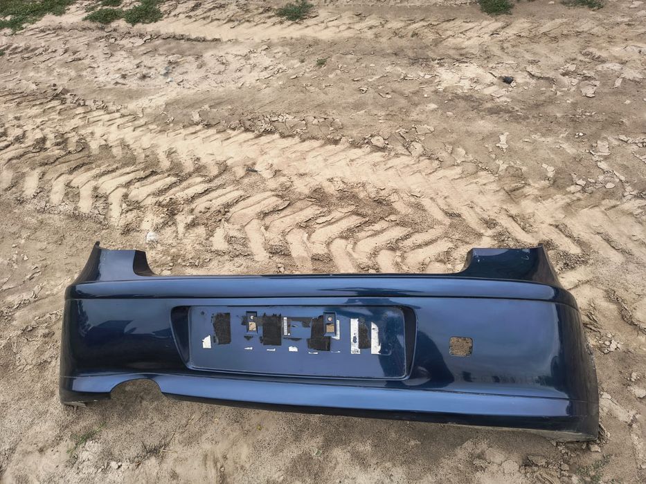 Zderzak tył BMW E87 E81 TIESEEBLAU METALLIC A76 Kompletny Wysyłka