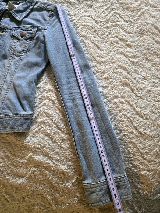 Kurtka katana narzutka rozm. 34 dżins jeans niebieski