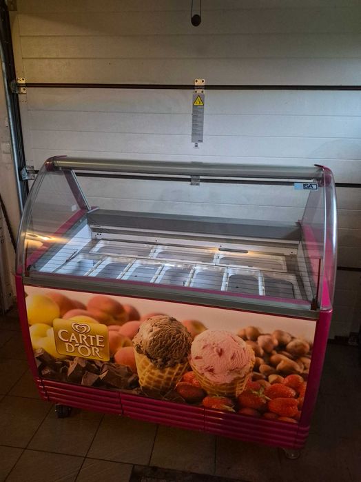 Witryna kuweciarka  lody 10 smaków