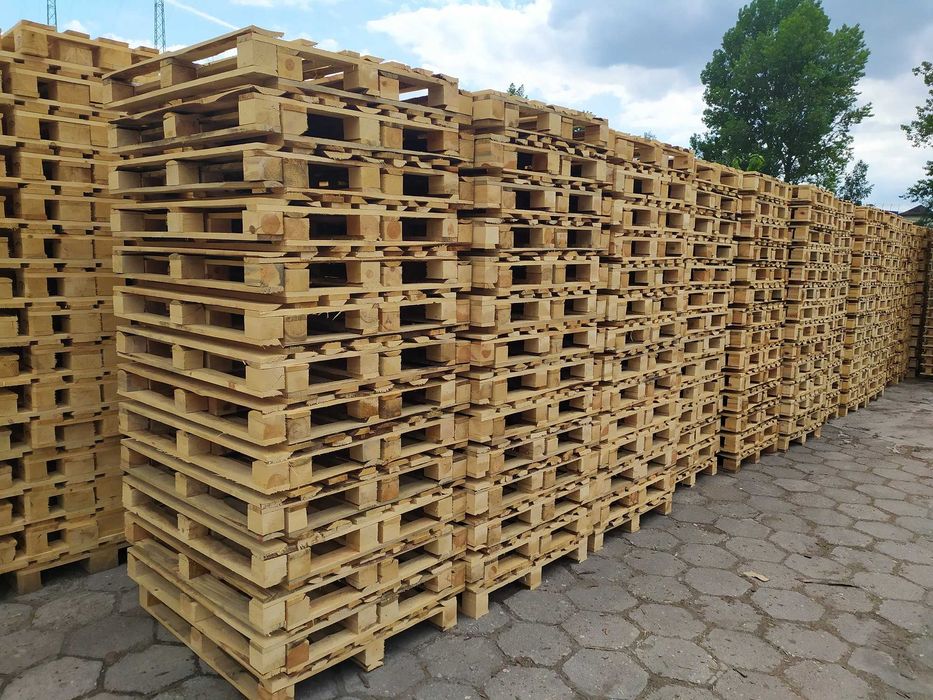Paleta drewniana 120x100 25zł nowa 3 gat 1200x1000 palety drewniane FV