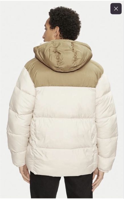 Чоловіча куртка бежева коричнева S оригінал columbia  зима ориг с