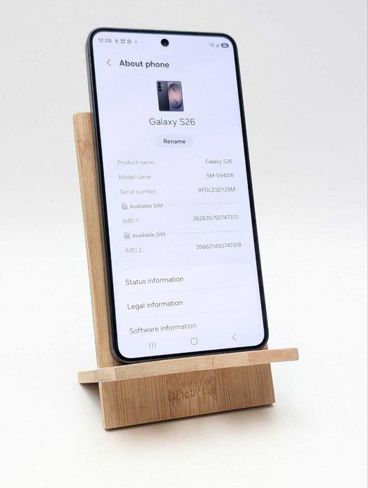 Samsung Galaxy S26 256GB Czarny