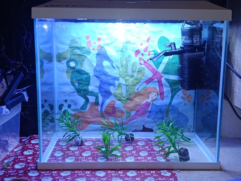 akwarium 19L dobry stan