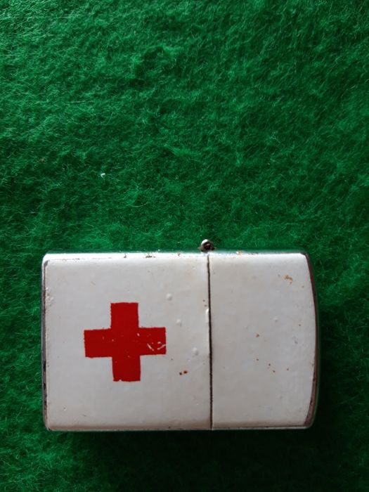 Isqueiro cruz vermelha ultramar 1969