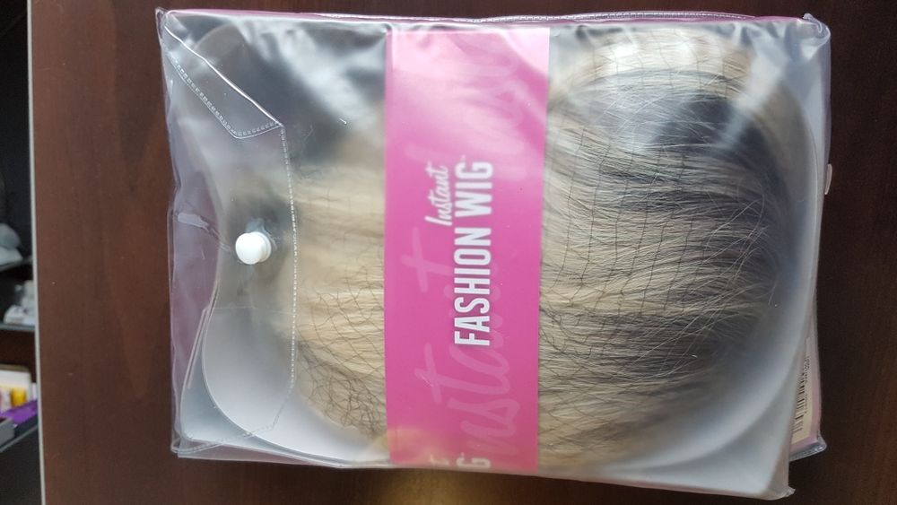 Peruka sztuczna krótkie blond inne popiel bob UMA DR613