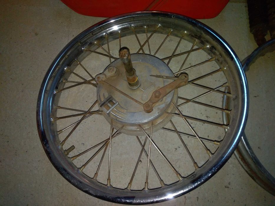 Jawa 350 TS komplet części Jawa rama zbiornik koła stopka amortyzatory