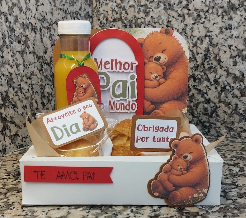Cesta Peq. Almoço dia do Pai