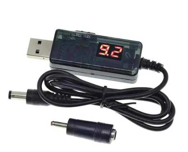 Переходник с павербанка к роутер WiF с индикатором. Когда нет света!