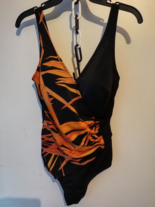 Palmers strój kąpielowy jednoczęściowy rozm 40 /42, czarny, wzór