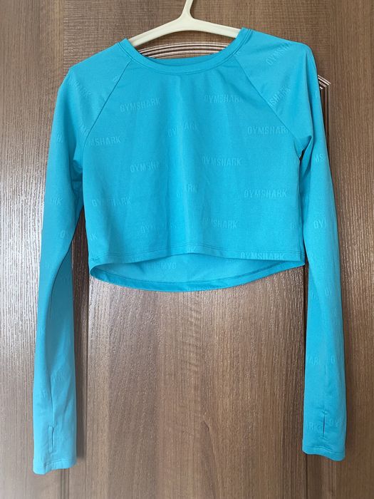 Лонгслів Gymshark; лонг для спорту; спортивний одяг; gymshark