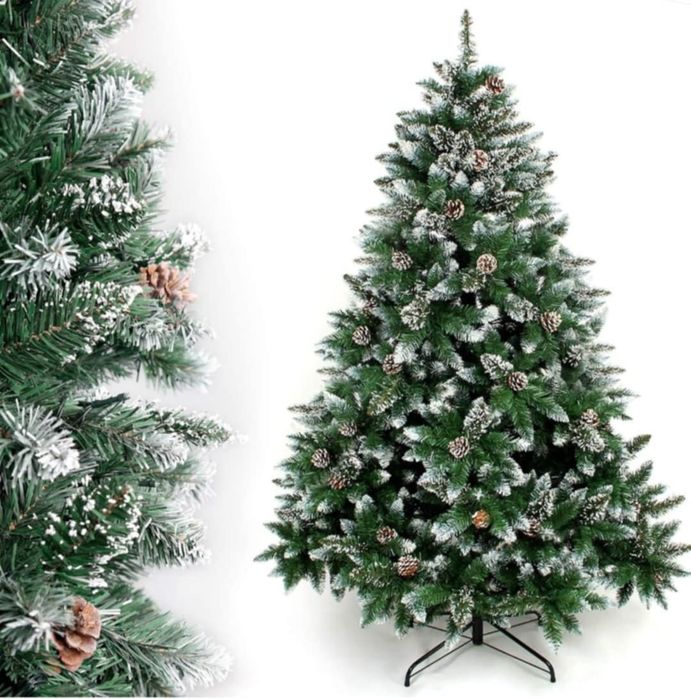 Yorbay Sztuczna Choinka z Żelazną Podstawką 120 cm
Ostatnie zdjęcie po