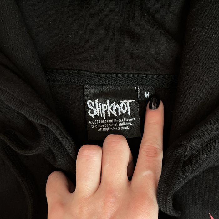 ЗНИЖКА! Зіп-худі Slipknot Black Red Band Zip-Hoodie Sk8