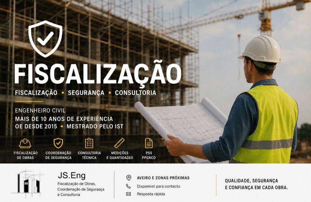 Fiscalização de Obras e Coordenação de Segurança