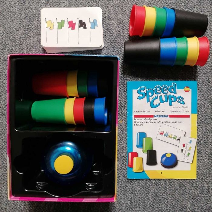 Speed Cups - jogo de tabuleiro