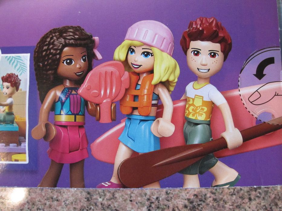 Klocki Lego Friends 41700 Luksusowy kemping na plaży namiot zestaw