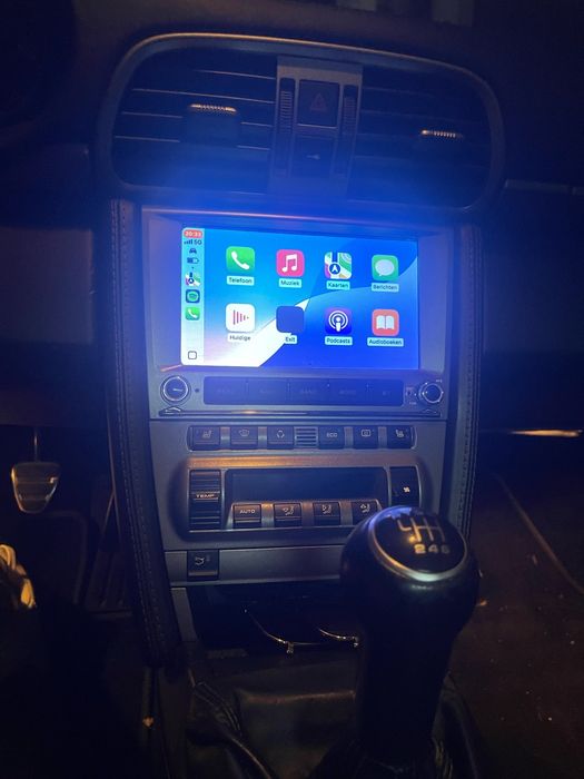 Rádio Porsche Cayman 911 987/Boxster 997 Android  + Carplay + GPS