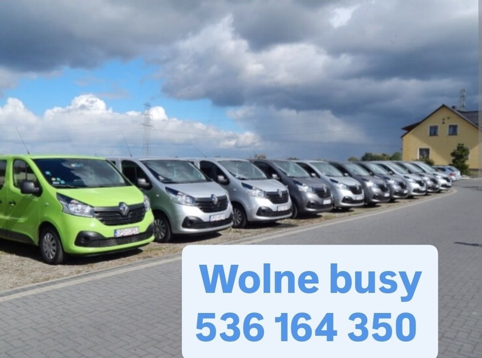 Wolne busy Wynajem busów z kierowca I bez ZAGRANICA serwisowane zadban