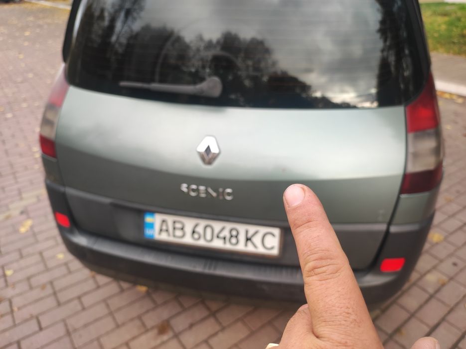 Рено Сценік2 1.9dci 2005р 4500