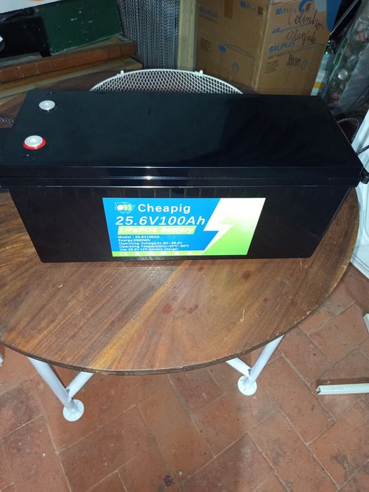Bateria solar nova